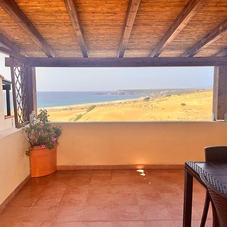 Torre Dei Corsari Mit Aussicht Auf Meer Und Dune ภายนอก รูปภาพ